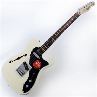 Squier by Fender Affinity Series Telecaster Thinline (Olympic White / Laurel Fingerboard) 【B級特価】 画像1