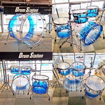 Pearl CRB524P/C #780 [CRYSTAL BEAT 4pc Drum Shell Pack / Glacier Fade] 【Pearl80周年/2026年限定カラー】 画像10