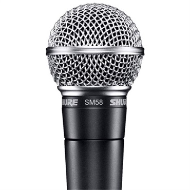 SHURE SM58-LCE【PASSGO BLUEマイクケーブルセット(XLR-XLR)5.0ｍ】(定番ダイナミックマイク)(国内正規品2年保証)(シュア)(SM58LCE) 画像3