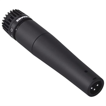 SHURE SM57-LCE【PASSGO BLUEマイクケーブルセット(XLR-XLR)3.0ｍ】(国内正規品2年保証)(シュア)(定番ダイナミックマイク)(楽器・ギターレコーディング定番) 画像3