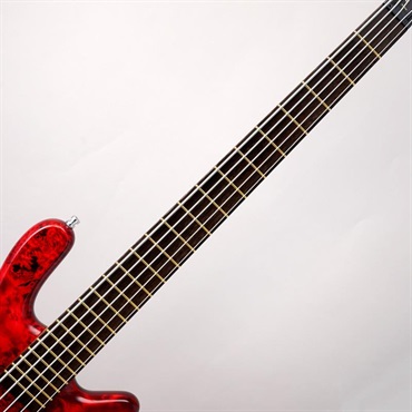 Warwick Pro Series Streamer LX 5st Birdseye Poplar Top (Dark Bleached Red TP HP) [Ikebe 50th Anniversary Special Edition] #013988 画像4