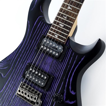 P.R.S. USED 中古 SE Swamp Ash CE 24 Sandblasted Limited Edition (Sandblasted Purple) SN.CTIG034202 画像3