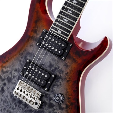 P.R.S. USED 中古 SE Custom 24-08 Quilt Package (Charcoal Cherry Burst) SN.CTIH014923 画像3