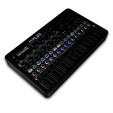 SONICWARE (予約商品・7月以降入荷予定)deconstruct MINIMAL　(初回限定・特別価格) (電源アダプター無し) & マイクロ・ノブ・キャップ (16個入り、ブラック) セット Hypnotic Groove Machine (ソニックウェア) 画像1