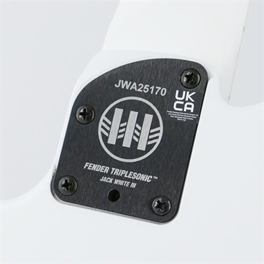 Fender Acoustics Jack White Triplesonic Acoustasonic Telecaster (Satin Arctic White with Black Top/Maple) 【特価】 画像5