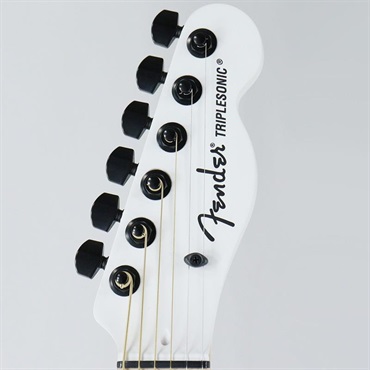 Fender Acoustics Jack White Triplesonic Acoustasonic Telecaster (Satin Arctic White with Black Top/Maple) 【特価】 画像8