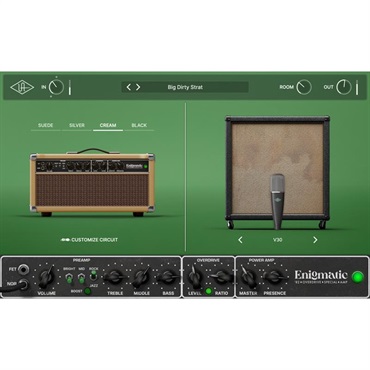 Universal Audio Enigmatic '82 Overdrive Special Amp (アンプシミュレーター)(アンプトーン)(プラグインソフト)(ブティックアンプ)(オンライン納品)(2時間以内に納品) 画像1