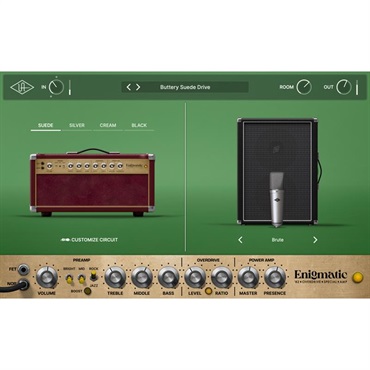 Universal Audio Enigmatic '82 Overdrive Special Amp (アンプシミュレーター)(アンプトーン)(プラグインソフト)(ブティックアンプ)(オンライン納品)(2時間以内に納品) 画像2