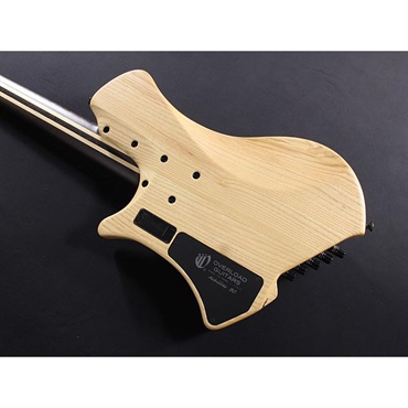 Overload Guitars ACHILLES 5 Poplar Burl Top (Blue Marine) 画像10