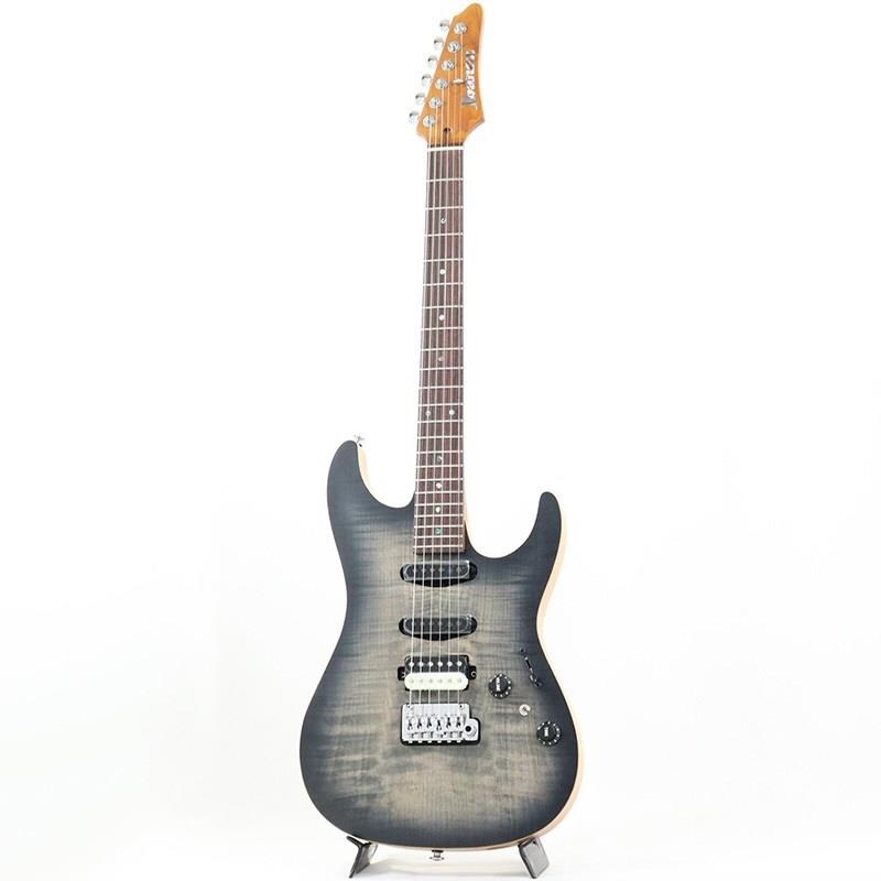 Ibanez Prestige TQM2-CUF (Charcoal Black Burst Flat) [Tom Quayle