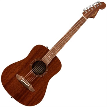 Fender Acoustics California Standard Redondo Mini Natural Sapele with Bag 画像1