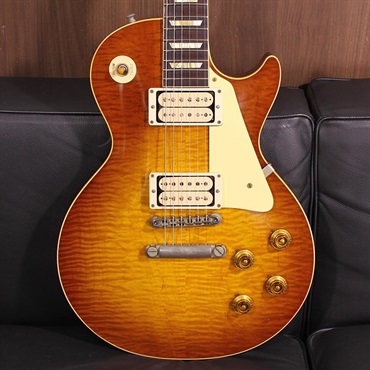 Gibson Murphy Lab 1959 Les Paul Standard Reissue R-Top Light Aged Dark Iced Tea Burst SN. 951936 画像6