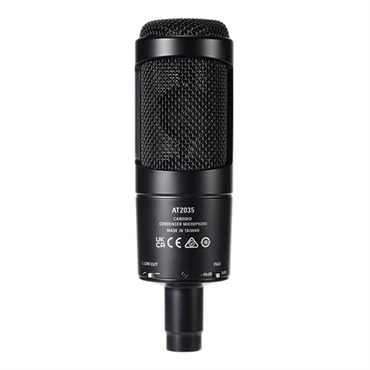 audio-technica AT2035 【PASSGO REDマイクケーブルセット(XLR-XLR)3.0ｍ】(コンデンサーマイク)(オーディオテクニカ) 画像3