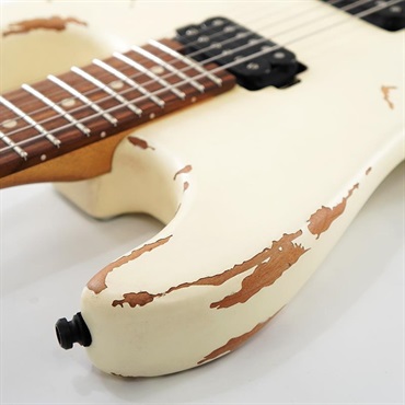 Charvel USED 中古 Pro-Mod Relic San Dimas Style 1 HH FR Pau Ferro Fingerboard Weathered White[SN. CTI F053156] 画像10