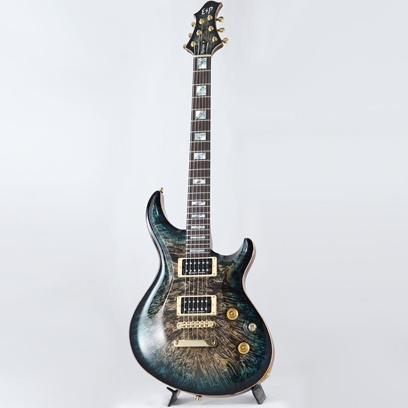 ESP MYSTIQUE-CTM Burled Maple (Reptile Blue Burst) [SN.E6520262