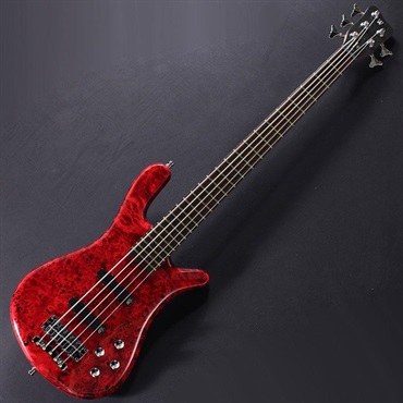 Warwick Pro Series Streamer LX 5st Birdseye Poplar Top (Dark Bleached Red TP HP) [Ikebe 50th Anniversary Special Edition] #013958 画像1