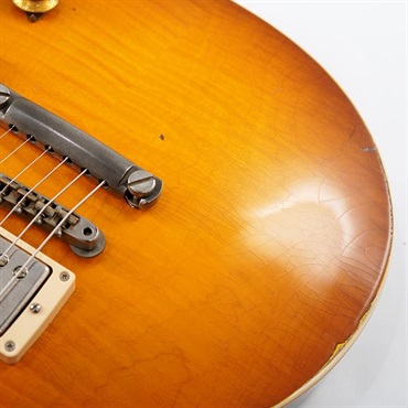 Gibson 【GIBSON×AQUBEストラッププレゼント】1959 Les Paul Standard Reissue B-Top Murphy Lab Light Aged (Golden Poppy Burst) 【S/N 9 6293】 画像10