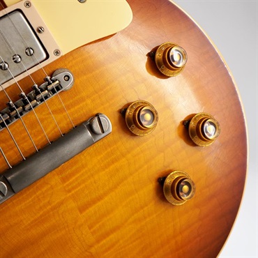 Gibson 【GIBSON×AQUBEストラッププレゼント】1959 Les Paul Standard Reissue B-Top Murphy Lab Ultra Light Aged (Aged Orange Sunset Fade) 【S/N 9 6202】 画像9