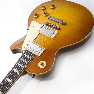 Gibson 【GIBSON×AQUBEストラッププレゼント】1959 Les Paul Standard Reissue B-Top Murphy Lab Light Aged (Golden Poppy Burst)  SN.96304 画像5