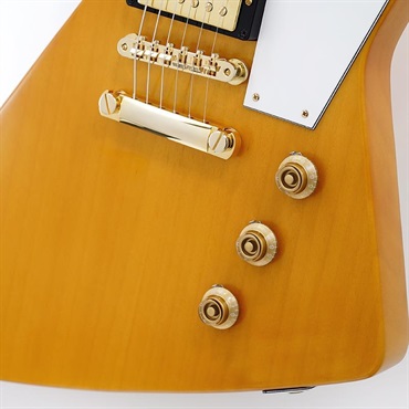 Epiphone Inspired by Gibson Custom Shop 1958 Korina Explorer (Aged Natural/White Pickguard) キズ有り特価品 画像4