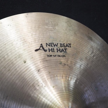 Zildjian USED 中古 A Zildjian New Beat HiHat 14 pair [Top:1106g/Bottom:1394g] 画像3
