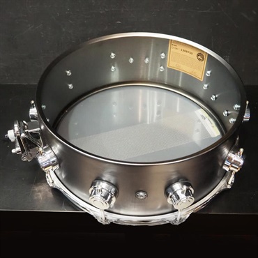 Zildjian USED 中古 DRVD5514SVCBK [Collector's Satin Black over Brass Snare 14''x5.5''] 画像8
