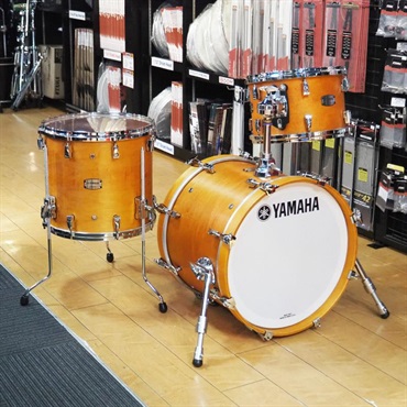 YAMAHA USED 中古 Absolute Hybrid Maple 3pc Drum Set [18BD，12TT，14FT/カラー：ヴィンテージナチュラル(VN)/Protection Racketケース付属！] 画像1