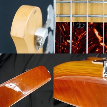 Sadowsky Guitars USED 中古 NYC Vintage 4st/21F (Quilted Maple Top/Caramel Burst) 画像9