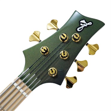 F-bass BN5 Alder body (Purple & Green [Urban Ivy] SuperShift Pearl Gloss with Gold Hardware) 画像5