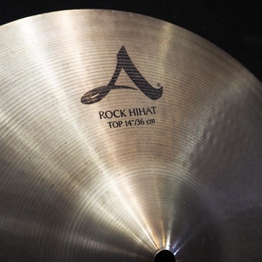 Zildjian USED 中古 A Zildjian Rock Hihat 14[1318g/1374g] 画像2