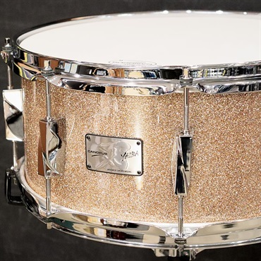 CANOPUS JSM-1465-CPS-LQ [YAIBA II Maple Snare Drum 14''×6.5'' - Champagne Sparkle LQ] 画像1