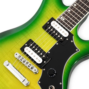 Gibson 【GIBSON×AQUBEストラッププレゼント】Victory Figured Top (Iguana Burst) 【S/N 203150126】 画像3