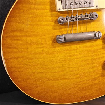 Gibson 【GIBSON×AQUBEストラッププレゼント】Murphy Lab 1959 Les Paul Standard Reissue Light Aged Golden Poppy Burst SN. 9 6288 画像5