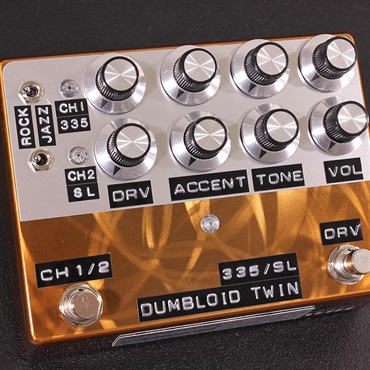 shin's music DUMBLOID TWIN 335/SL Custom Copper Scratch 【Guitars