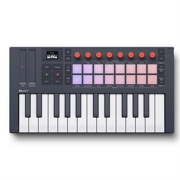 NOVATION Flkey 2 Mini 25 【予約商品・6月上旬発売予定】 (ノベーション)(エフエルスタジオ)(FLスタジオ)(エフエルキー)(MIDIコントローラー)(ミニ鍵盤) 画像2