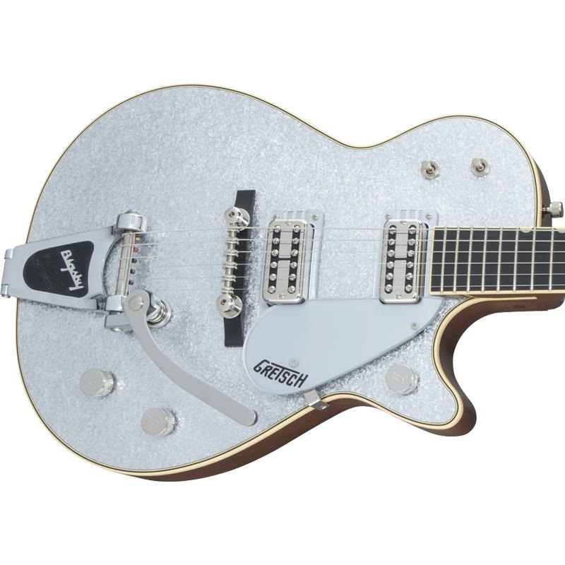 GRETSCH G6129T-59 Vintage Select '59 Silver Jet with Bigsby