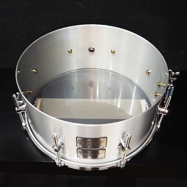 CANOPUS TKT-1465AL3 [柏倉隆史 toe 25周年記念モデルスネア / Aluminium 3mm Thick Snare Drum 14''×6.5''/No.51]【店頭入荷！】 画像8