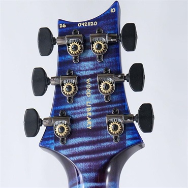 P.R.S. Wood Library Custom 24 Semi-Hollow (Charcoal Purple Burst) [SN.0421120] 【2026年生産品】 画像9