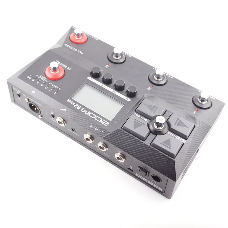 【中古】ZOOM B2 FOUR ベースエフェクター ズーム（zoom） ZOOM B2 FOUR ベース用マルチエフェクター