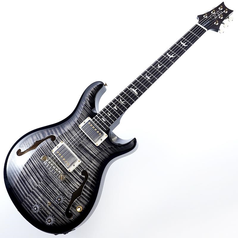 P.R.S. Hollowbody II Piezo 10 Top (Chacoal Wraparound Smokeburst
