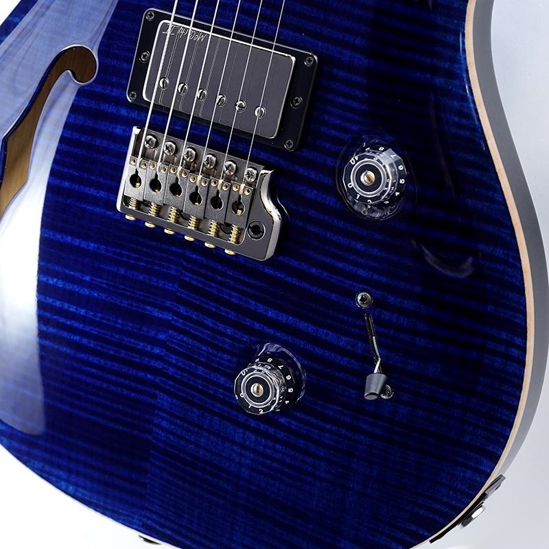 P.R.S. Wood Library Custom 24 Semi-Hollow (Whale Blue) SN.0421115