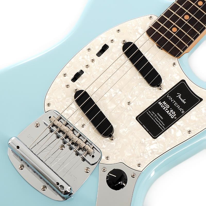 Fender MEX Vintera III Mid '60s Mustang (Sonic Blue/Rosewood