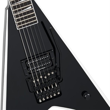 Jackson Pro Series Signature Wes Borland King V KV (Black With White Bevels) 画像3
