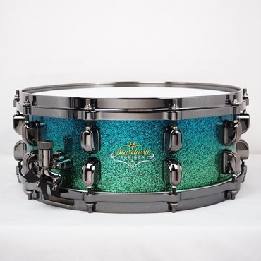 TAMA BS1455BN-ESS [Starclassic Bubinga 14 x 5.5 /Emerald Sea Sparkle Fade][Made in Japan] 画像1