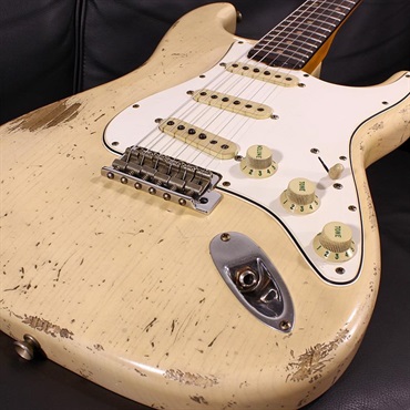 Fender Custom Shop MBS 1960 Stratocaster Relic Aged Vintage Blonde Master Built by Jason Smith SN. R147634 画像3
