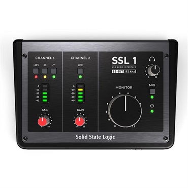 SSL(Solid State Logic) SSL 1 (SSL1)(エスエスエル)(オーディオインターフェイス)(USB-C対応)(バスパワー対応)(DTM)(32bit/192KHz ) 画像1