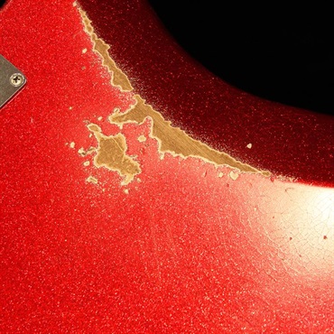 Fender Custom Shop Limited Edition Masterbuilt J Precision Bass PJ， King’s Red Sparkle 画像9
