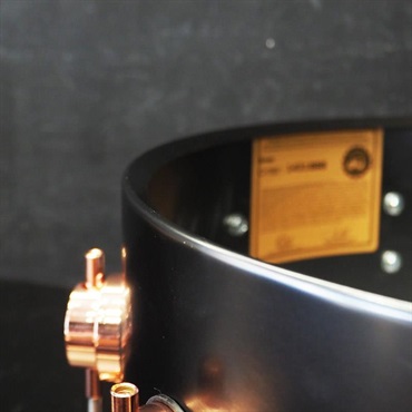 dw DRVD5514SVPBK [Collector's Satin Black Over Brass Snare 14×5.5 / Copper Finish Hardware]【日本初入荷/特注品】 画像10