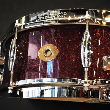 Slingerland Radio King Solid Maple Snare Drum 14×5.5 [Maroon Glass/FSLFP5514SMK665] 画像2