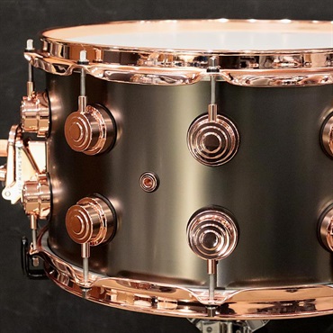 dw DCMR10814SPX710 [Collector's Satin Black Over Brass Snare 14''×8'' / Copper Finish Hardware]【日本初入荷/特注品】 画像3